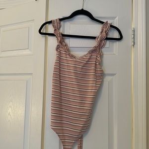 Her Entire Name says Grace bodysuit